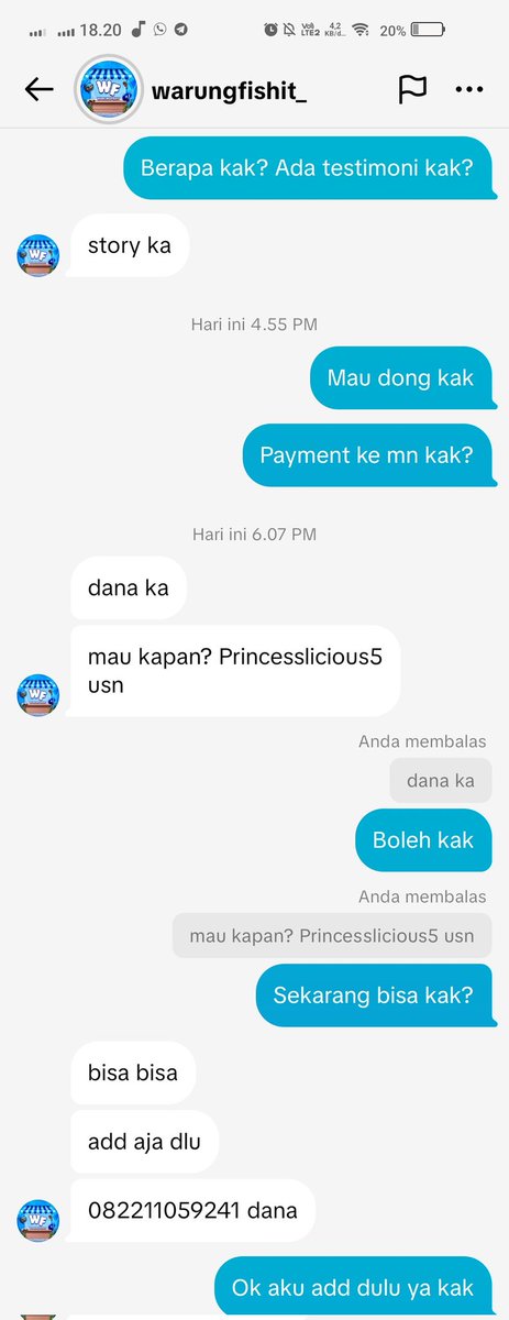 subakpop's tweet image. ‼️HELP RT‼️Jgn sampai ada korban lagi

⚠️ PENIPU SKIN ROD FISH IT ⚠️
Habis Transfer langsung di block‼️

Username: Princesslicious5
Nomor dana : 082211059241 nama rimaolyfia
Tiktok: warungfishit_ atau warungfishit00

#fishit #penipu #skinrod #princessparasol #katana #rod #roblox