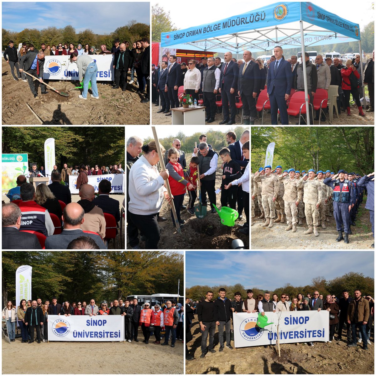 🇹🇷🌱 “Yeşil Vatan” İçin Binlerce Fidan Toprakla Buluştu

#11KasımMilliAğaçlandırmaGünü kapsamında Sinop’un Abalı Köyü Harmangölü Mevkii’nde düzenlenen etkinlikte, akademik-idari personelimiz ve öğrencilerimiz binlerce fidanı toprakla buluşturdu. 🌳

🌐 sinop.edu.tr/yesil-vatan-ic…