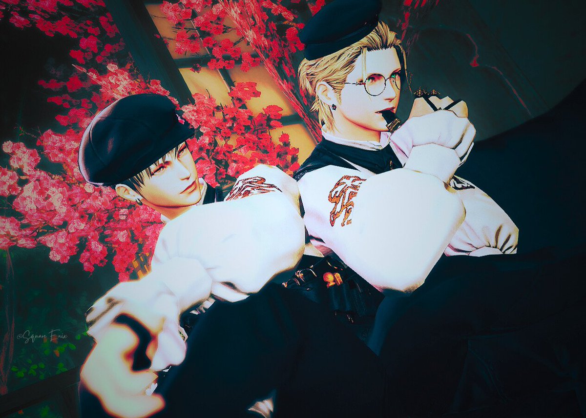 oyasuming🐈‍⬛🐈...
thx→ <a href="/KateFF14/">𝗞𝗮𝘁𝗲⸝⸝⸝☁️</a> 
#SharrowVega #ミドオス

ﾒﾝﾃﾀｸﾞに沢山の💚ありがとうございました！