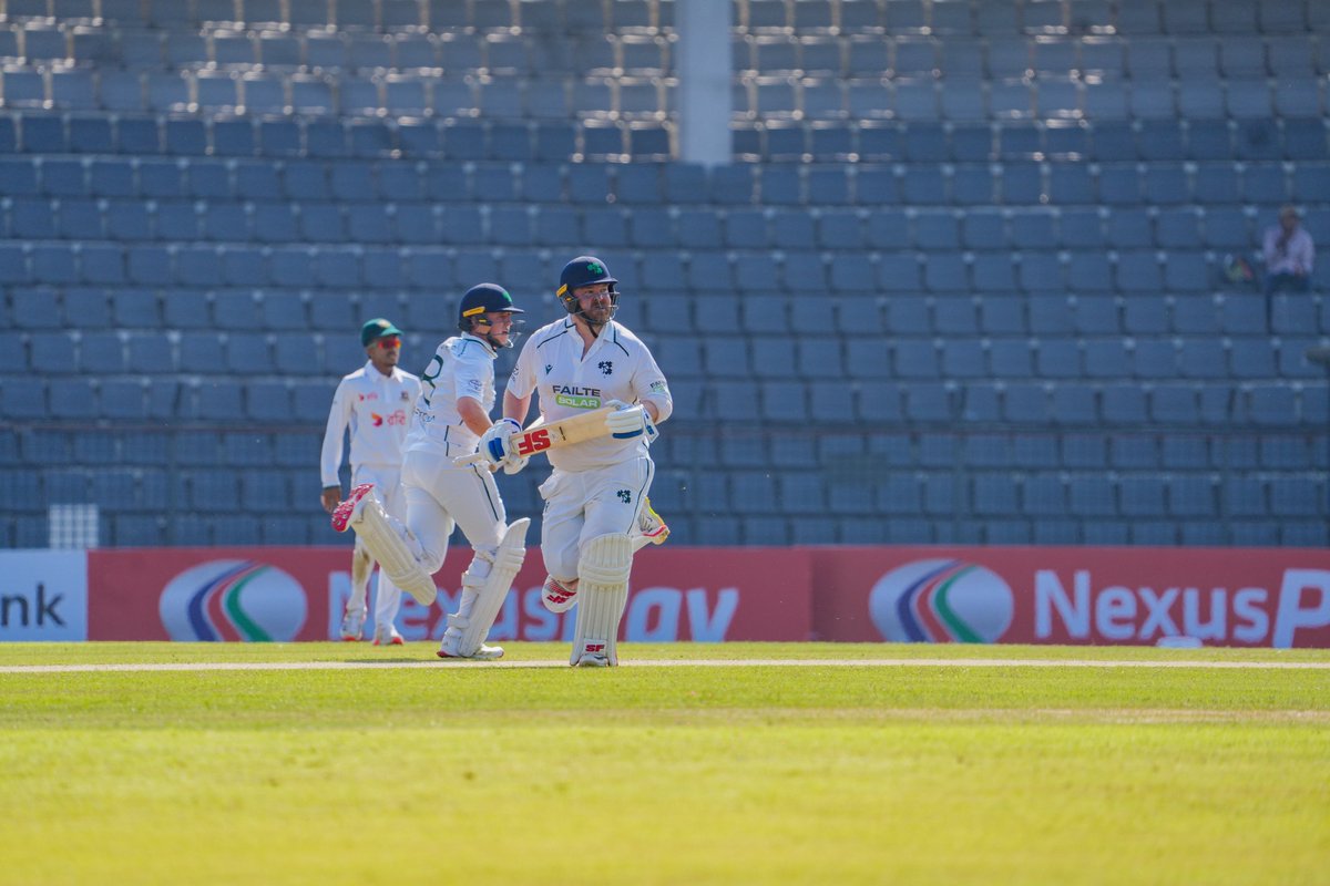 Are Ireland in the ascendancy after the first day vs Bangladesh? 

Day one wrap for subscribers via link in bio