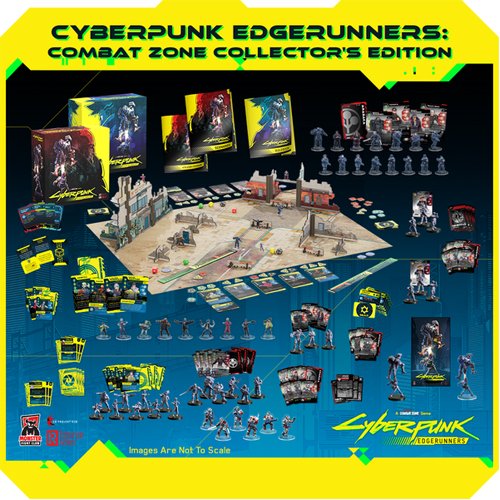 ShinyGamesUK's tweet photo. To celebrate Ten Years of Shiny Games, we're having 25% off core box sets for #CombatZone and #Borderlands, including the Cyberpunk Edgerunners Collector's Edition. There's also 25% off Borderlands Campaign boxes: https://t.co/MvgHCx7Mml https://t.co/QaBoOQAlbl