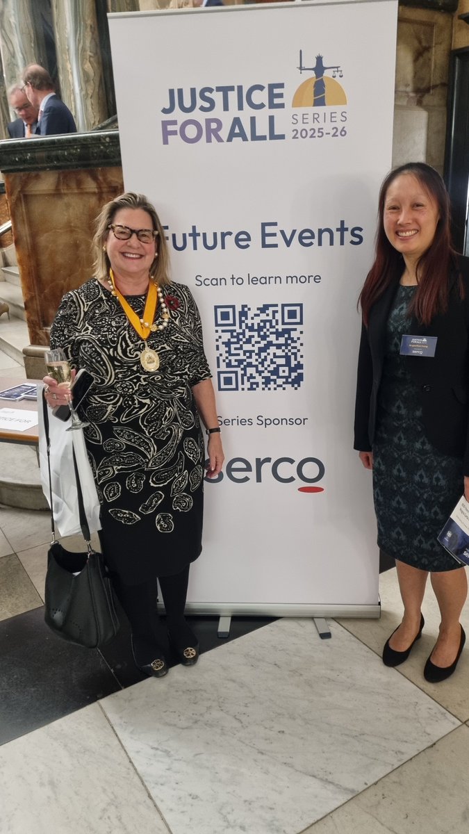 Attended the ‘Justice for All’ launch at the Old Bailey, 30.10.2025. It set the tone for a powerful year long series exploring the evolution of justice, from the Magna Carta to <a href="/UN/">United Nations</a> SDG 16, which focuses on #Peace, #Justice &amp; Strong Institutions. Series sponsor was <a href="/SercoGroup/">Serco Group</a>!