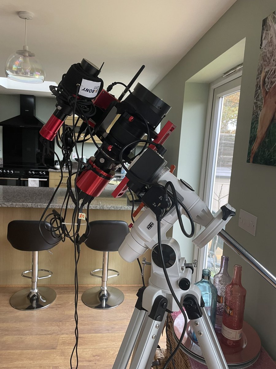 Packing for Mount Tiede Bortle 1 - hopefully get wide angle of Orion and detail plus The Witchead - oh!! and the odd round in 😉😊 #astrophotography #golf #bestwifeever