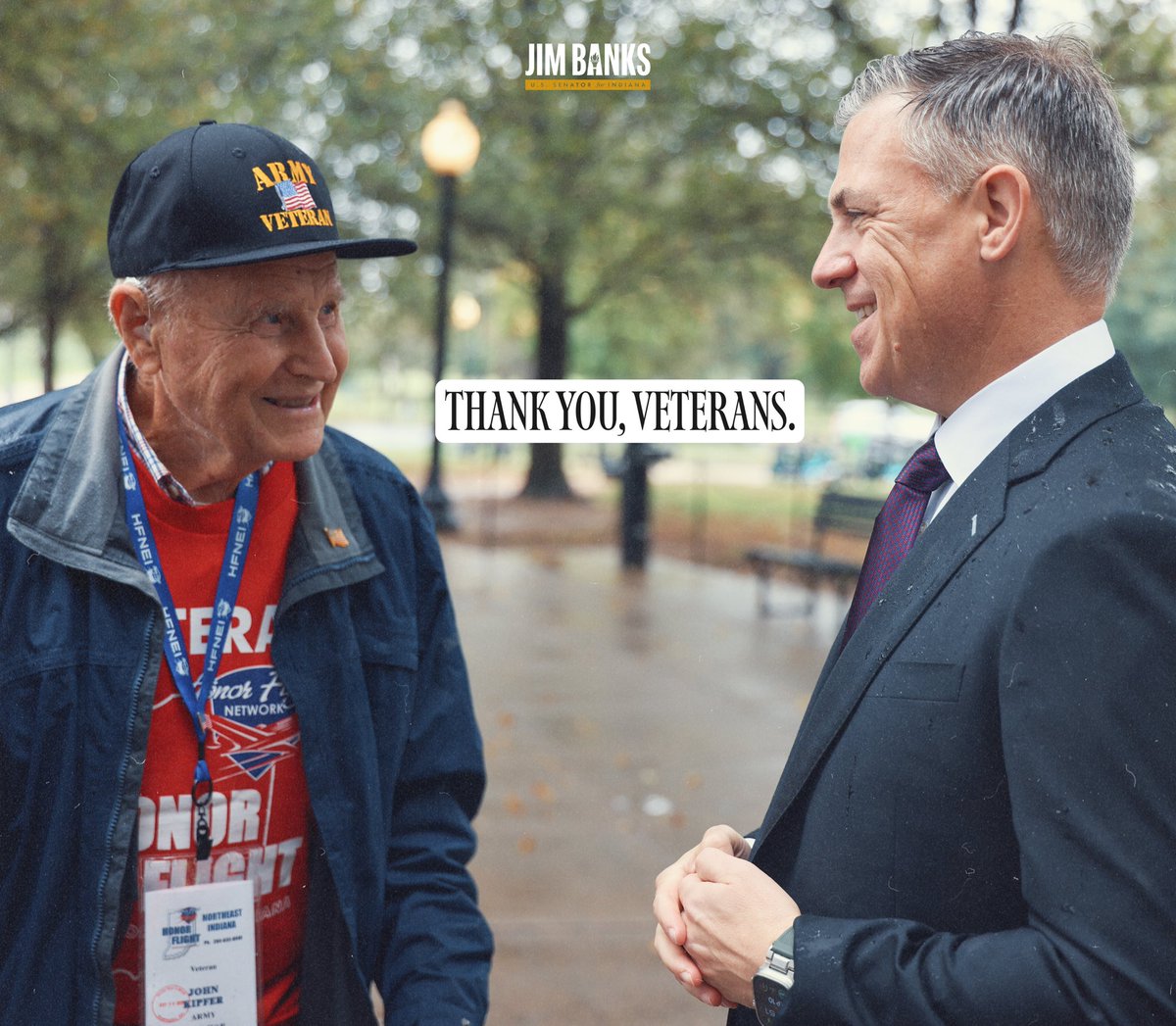 Happy Veterans Day to all who’ve served. Thank you for your courage and sacrifice. Freedom isn’t free 🇺🇸