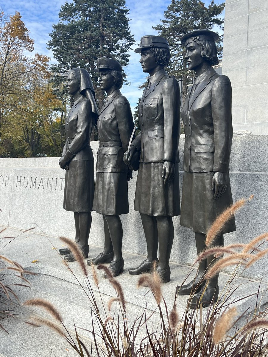 Today we set time aside, not only with memories of war, but also with the profound hope for peace. Those of us who live in freedom will always be in debt to those who gave their lives to preserve it. We will remember them.