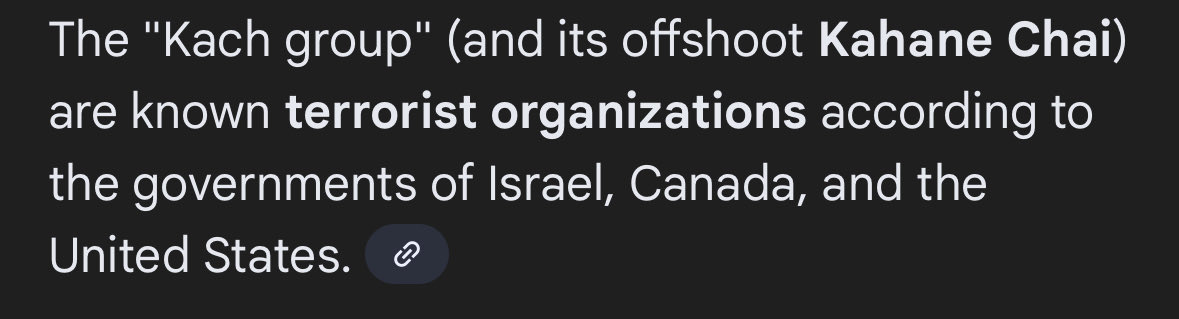 taufique_13's tweet image. Those who don’t know, Ben Gvir was the member of Kach Group which is designated as a terrorist organisation by United States, Israel and Canada.