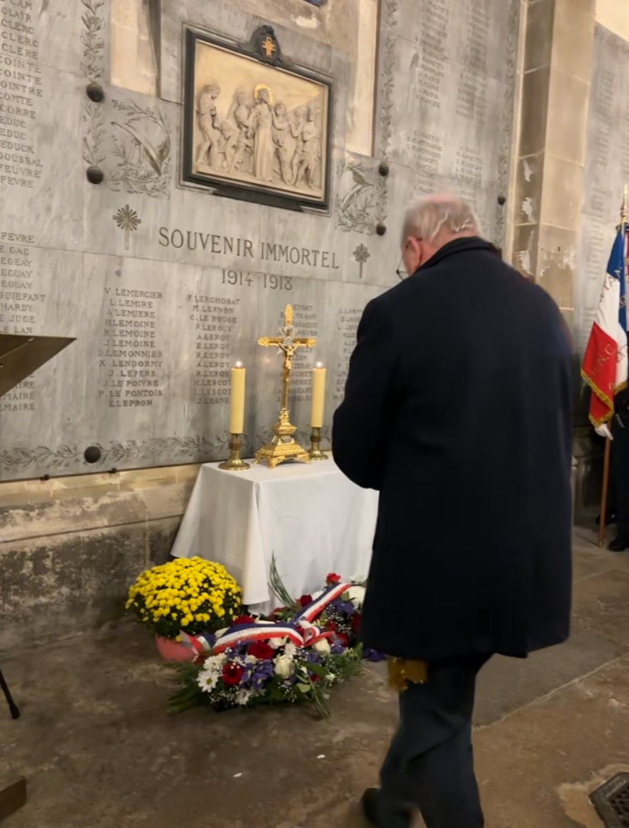 GMothron's tweet image. 🇫🇷 Il y a 107 ans, 1 400 000 soldats français tombaient pour la France. Une victoire arrachée au prix d'un sacrifice inouï. Nous leur devons de préserver ce qu'ils ont défendu : la Paix, la Liberté, la République. Merci à ceux qui ont résisté et n'ont jamais renoncé. #11novembre
