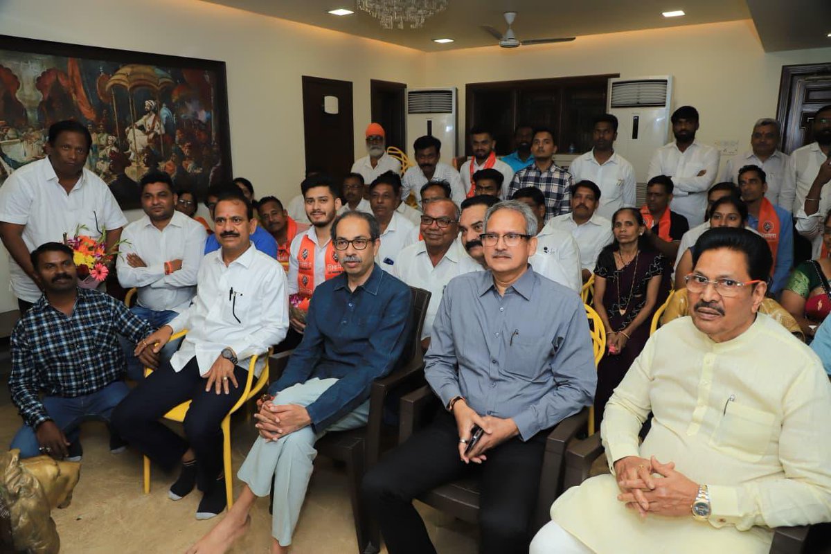 ShivSena - शिवसेना Uddhav Balasaheb Thackeray (@shivsenaubt_) on Twitter photo 