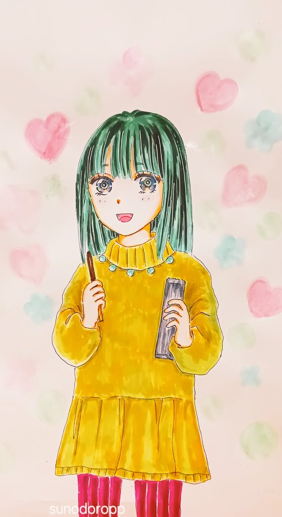 ポッキーの日と知って急いで描いた😂
OCラン子ちゃん子供の頃❤
ポッキー美味しいね☺️❣️
#ポッキーの日
#みんなで楽しむTwitter展覧会