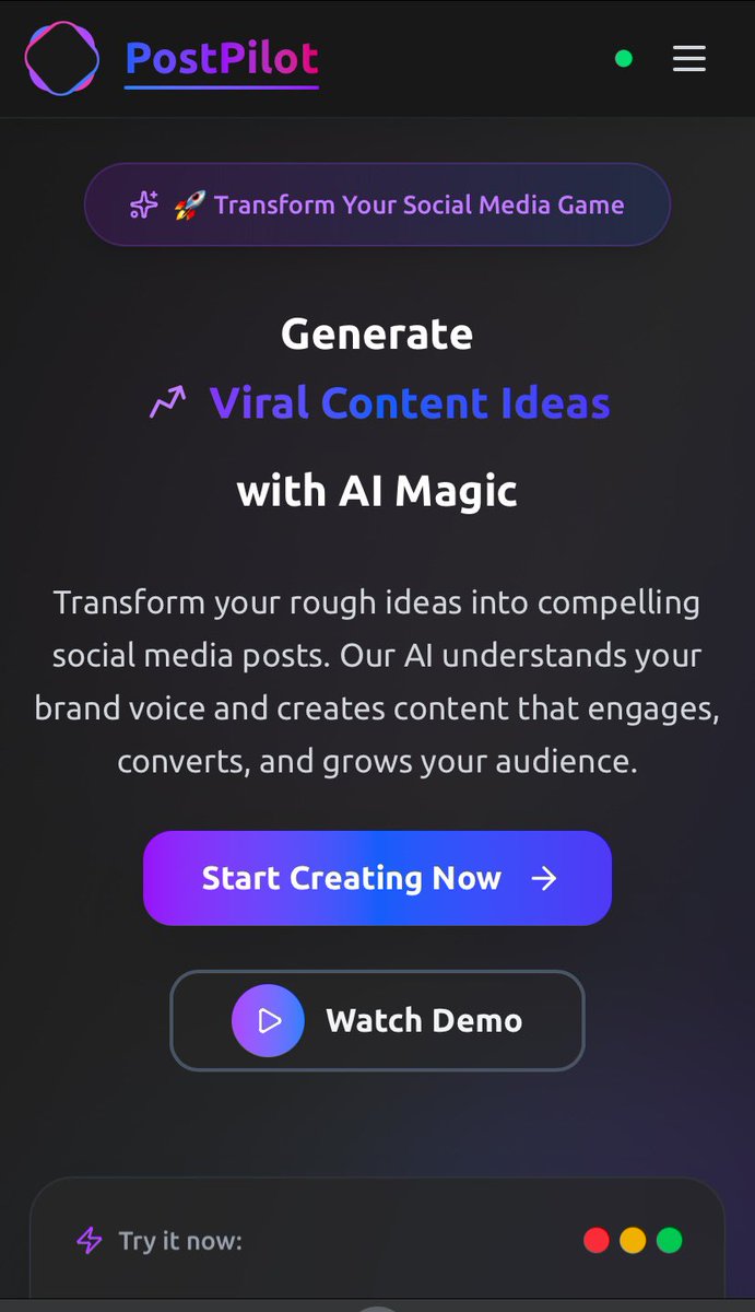 michaelisih_dev's tweet image. UIs are easy.
Fun ones are hard. 😁

Just shipped a tiny AI chat interface prototype (Grok vibes).
Would love your feedback 👇

Next.js | MongoDB | Google GenAI | Tailwind

post-pilot-delta.vercel.app

#WebDevelopment #ai #Frontend