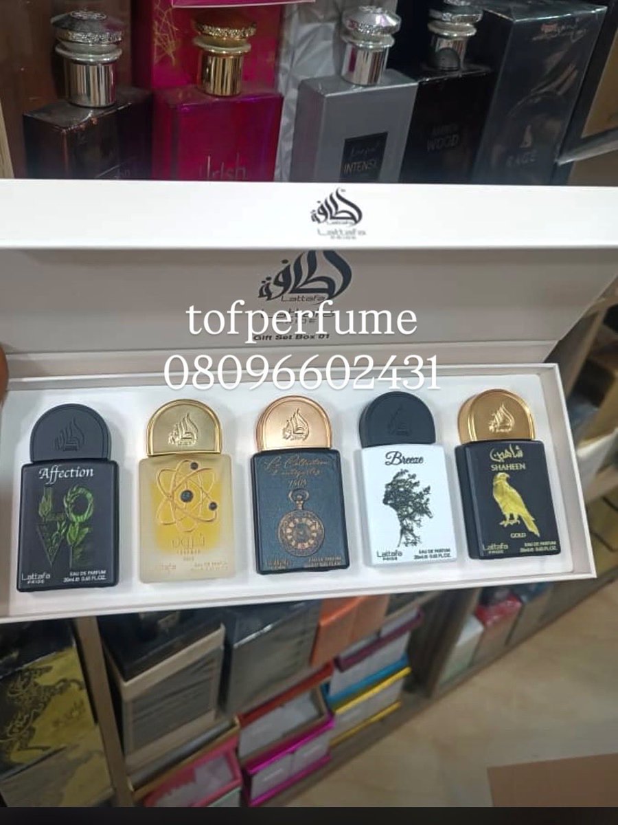 chidi_adaugo's tweet image. 5 in 1 lattafa gift set available for immediate delivery
N40,000
To order,send a dm or whatsapp 08096602431

#perfumegifts #gifts #giftset #weddinggifts