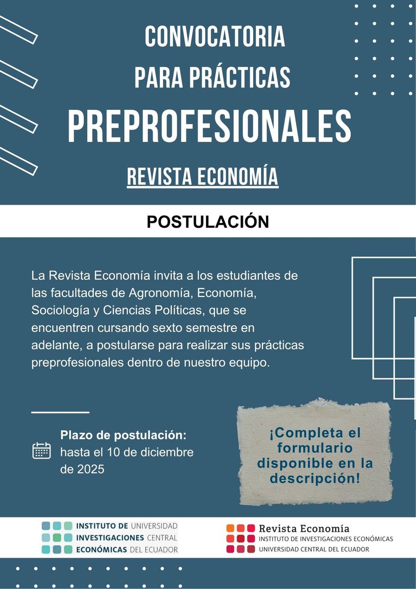 Instituto de Investigaciones Económicas tweet media