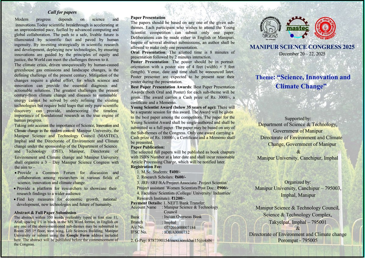 Manipur University tweet media