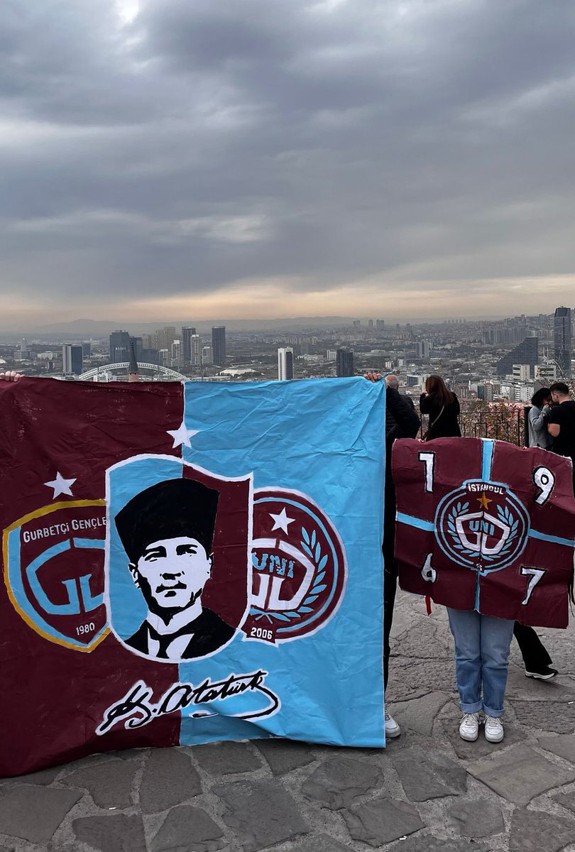 Atatürk’ün izinde, Trabzonspor’un peşinde.

♥️♾️