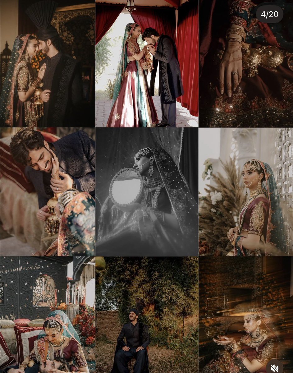iiafsha0's tweet photo. When you yourself is graduated in film-making/ photography / videography and an influencer, you know how to take or make others take ur wedding photos…
Saim and Amna’s wedding is one those!
Saim and his friends are so pro at this😍😍
Like WOW… there’s a whole thought behind it https://t.co/aA3PBtsRYg