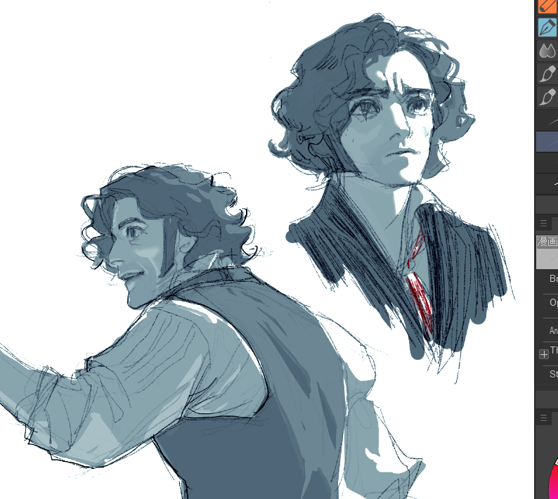 sorry for the inactivity. i've been dealing with tennis elbow so i'm currently training my other hand