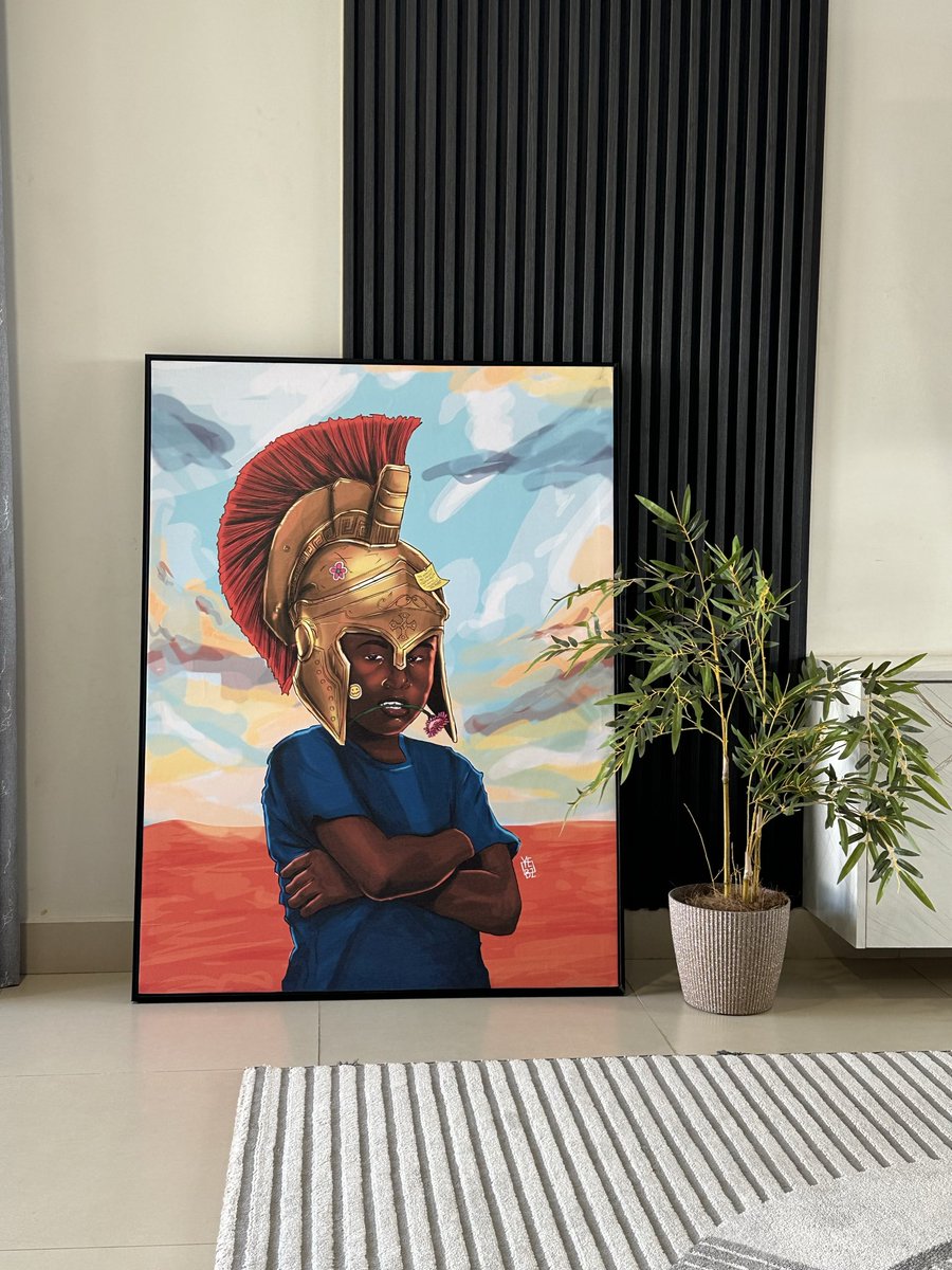 yebsketch's tweet photo. Helmet of Salvation.
now available on canvas.
Own a piece that reminds you of God’s covering and hope.
DM to purchase or inquire about sizes. https://t.co/F8Cr8odGHF
