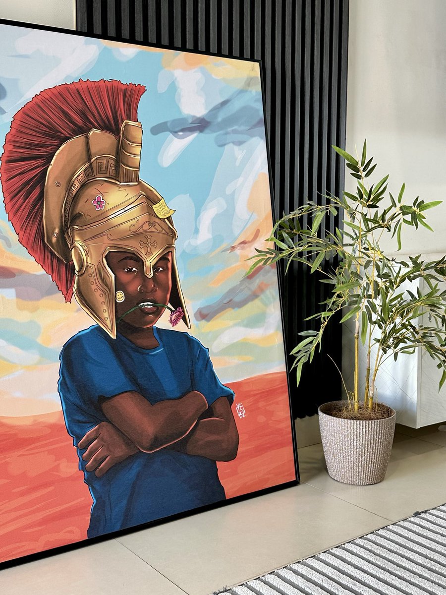 yebsketch's tweet photo. Helmet of Salvation.
now available on canvas.
Own a piece that reminds you of God’s covering and hope.
DM to purchase or inquire about sizes. https://t.co/F8Cr8odGHF