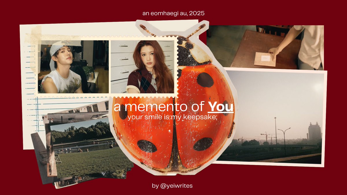 yeiwrites's tweet image. a memento of You;
an #eomhaegi au.