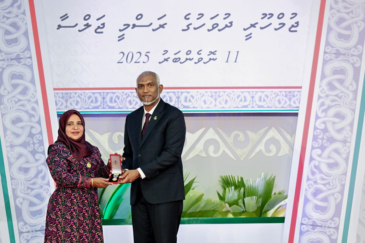 Warm congratulations to Joint Secretary Badoora Saeed for achieving the prestigious National Award for Public Service. For over 37 years, she has served  in the foreign service with exemplary dedication and professionalism, and continues to be an invaluable member of