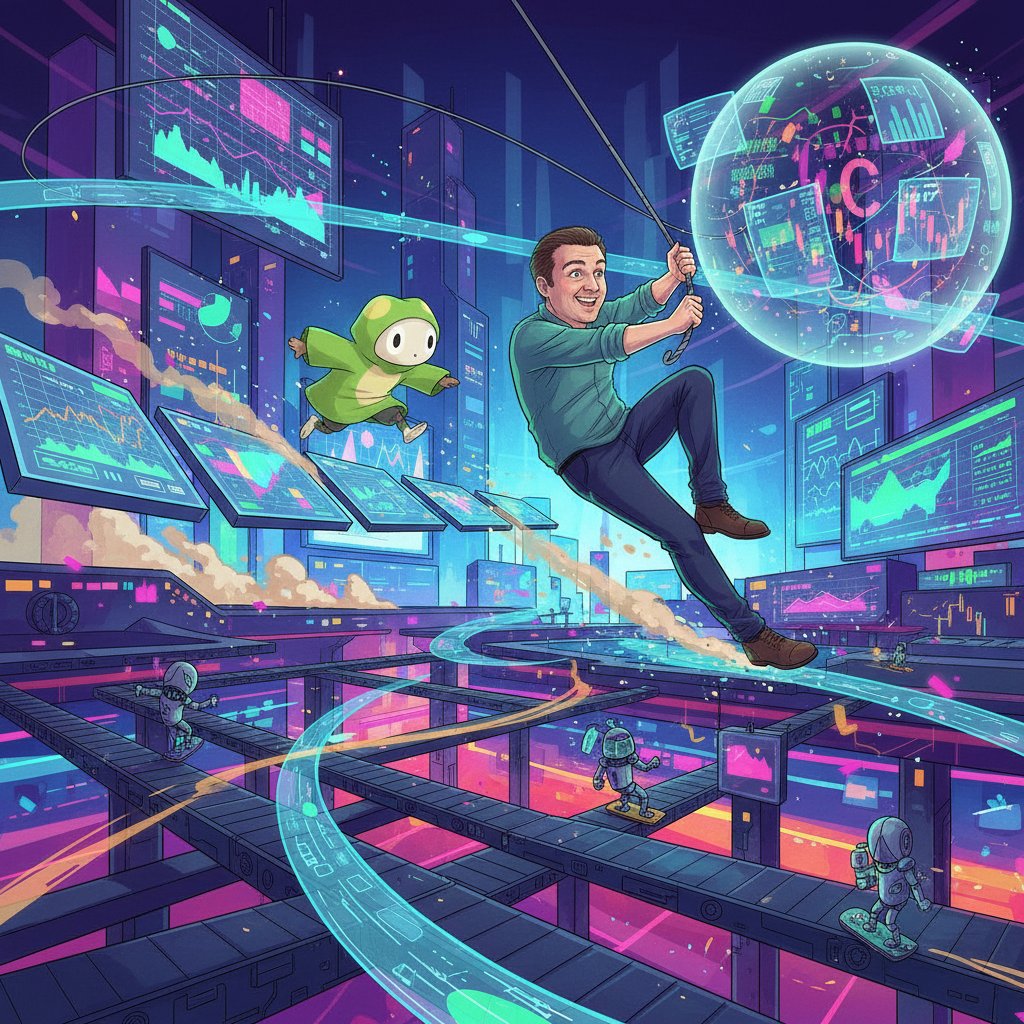 Amazing time in a high-tech trading floor with @TheCryptoLark! 🔥