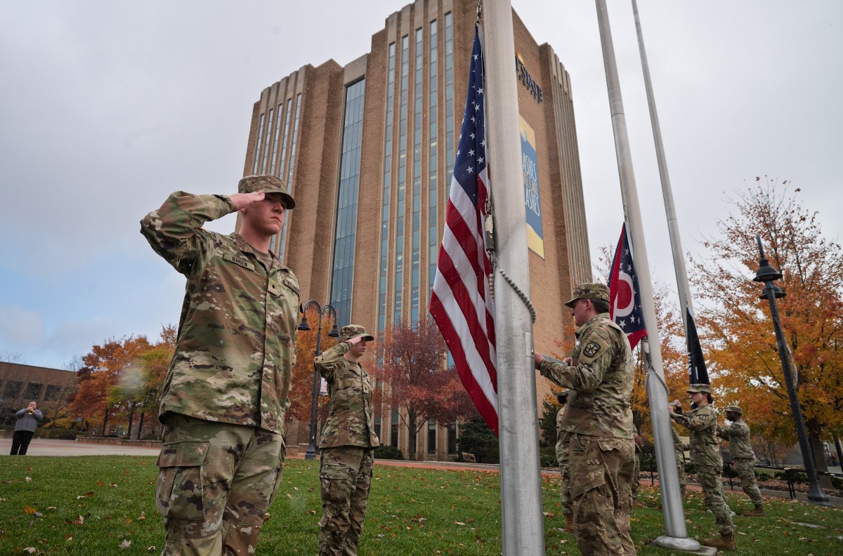 Kent State University will be closed Tuesday, Nov. 11, in observance of the Veterans Day holiday. No classes are scheduled, and university offices are closed. The university will resume normal operations on Wednesday, Nov. 12.