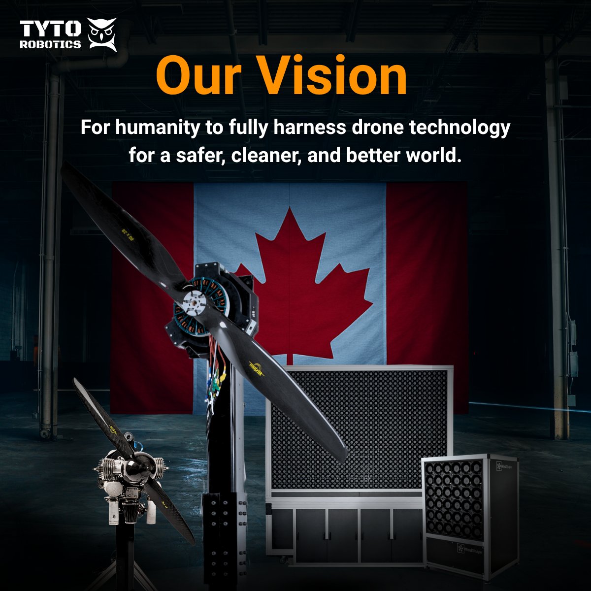 tyto_robotics's tweet image. At Tyto Robotics, we’ve seen UAV technology evolve: from micro drones in research to eVTOL aircraft in advanced aerial mobility. To reflect our ongoing commitment to supporting this innovative industry, we&apos;ve updated our vision 🌠#DroneTechnology #Aviation