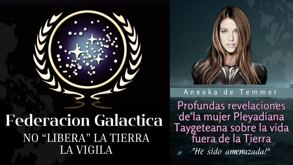 TaygetaOfficial's tweet photo. Federacion Galactica y Matrix Fuera de la Tierra - Conversacion con Anee... https://t.co/4GU8pKzjxz a través de @YouTube #taygeta #aneeka #federaciongalactica https://t.co/G8XfWL3Ylj https://t.co/aSD6ErMfQj