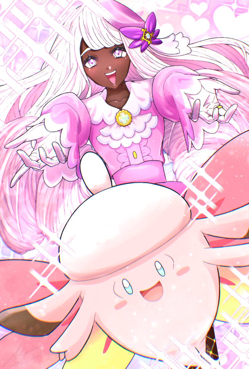 ユカリ様＆メガピクシー.°ʚ🩷ɞ°.

📣お題ありがとうございました！