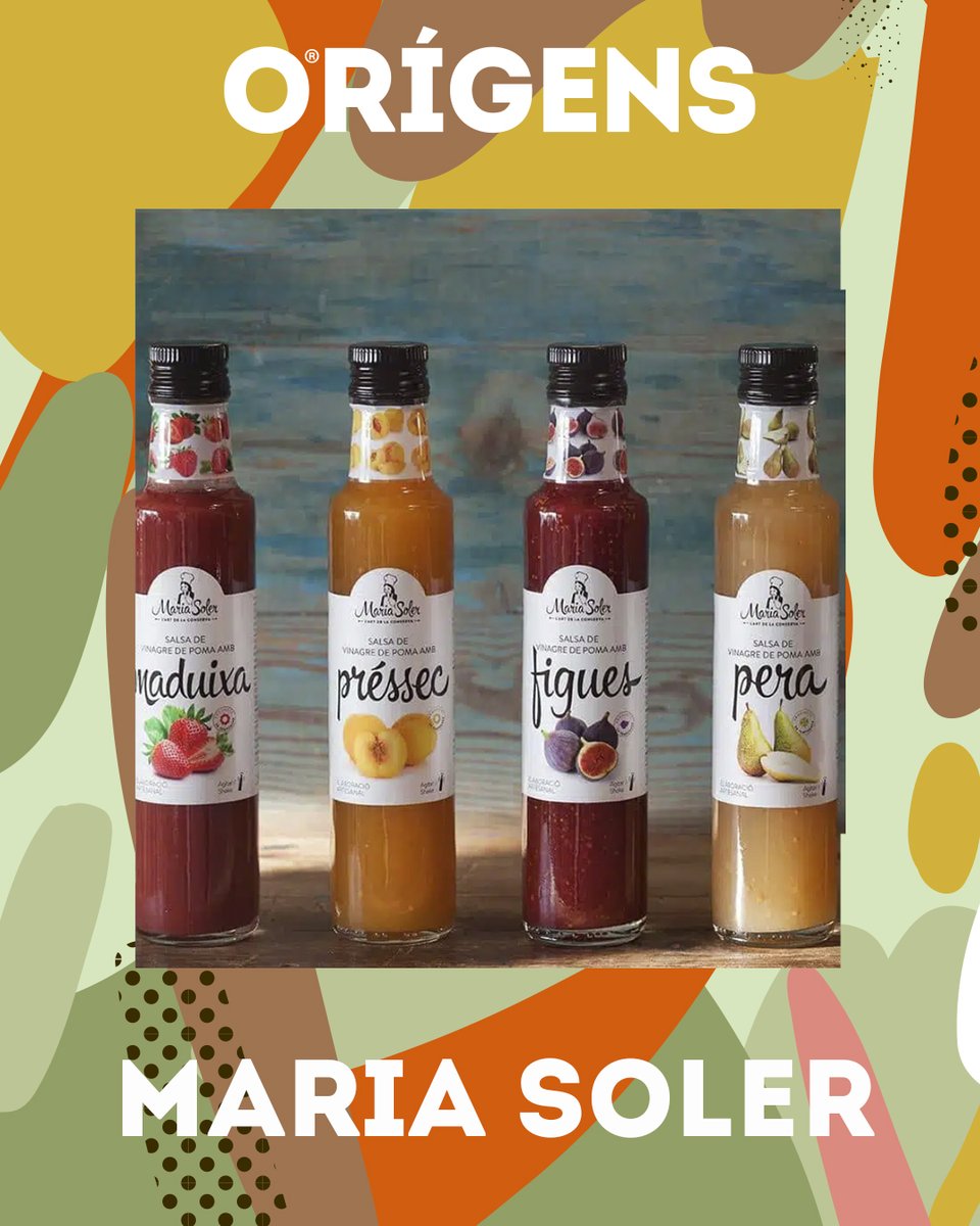 firaorigens's tweet photo. 🍐Vinagres de fruites, mostassa de mel, melmelades, i molt més és el que ens portarà Maria Soler l'Art de la Conserva!
➡️ 22 i 23 de novembre
📍Al Recinte Firal d'Olot
#melmelades #conserves https://t.co/D30TRPOvYs