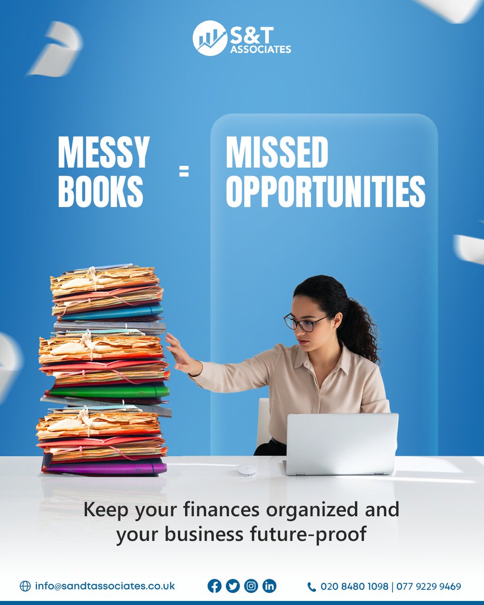 SandtAssociates's tweet photo. Did you know? Poor bookkeeping is one of the top reasons small businesses face cash-flow problems and tax penalties. https://t.co/cFoLaU4FIh
