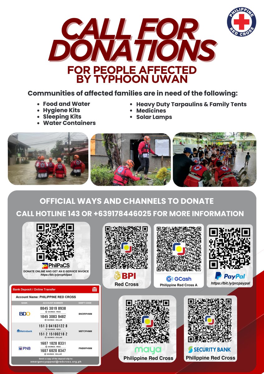 Philippine Red Cross tweet media