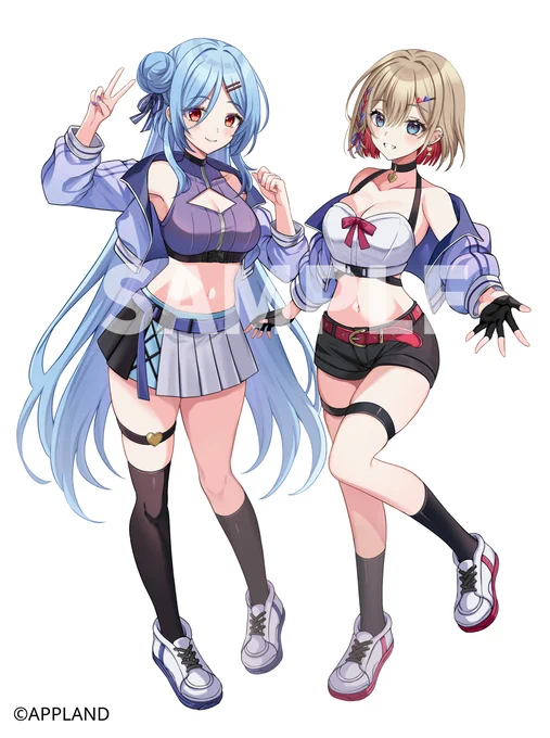 2026/1/11開催 音楽LIVE『星々の共鳴』キービジュアル ヤマトイオリさん、紅蓮罰まるさん を描かせて頂きました #どっとライブ #ぶいぱい