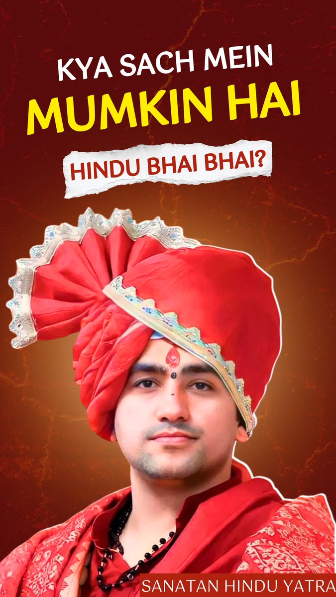 pujapurohitapp's tweet photo. Can we truly rise above caste and unite as one Sanatan family? #हिन्दू_गौरव_पदयात्रा watch here : https://t.co/O5uGuxConF https://t.co/LuS7NU6gzK