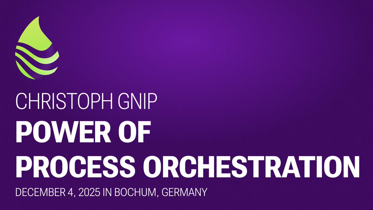 elixir_ruhr's tweet photo. Save the date: Our second Elixir Ruhr meetup will take place on December 4th, 6.30pm in Bochum. Christoph Gnip, CIO of profection group, will talk about the Power of Process Orchestration. https://t.co/c8ioM8YPcA