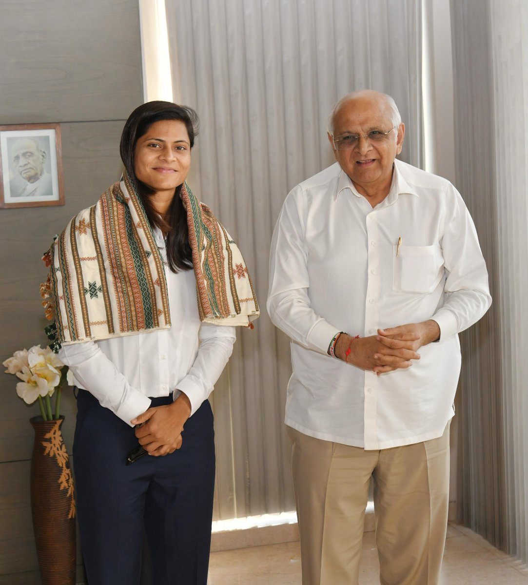 Bhupendra Patel tweet media
