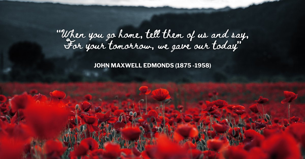 Today, on Armistice Day, we remember the brave men and women who have served and sacrificed in the armed forces, past and present.

Their courage and dedication have protected the freedoms and safety we value today.

We take this moment to honour their memory and reflect.