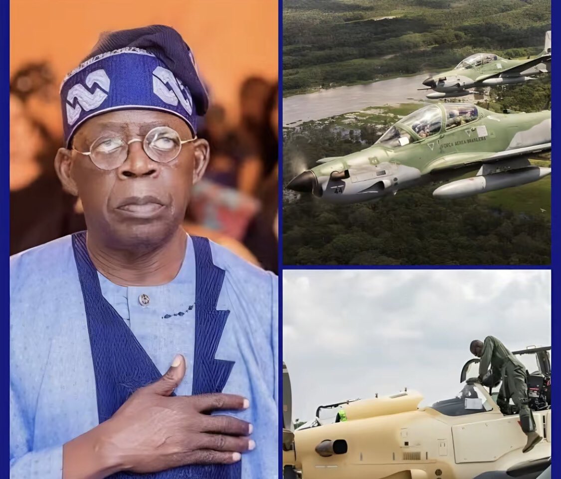 CRYPCOLE's tweet image. Panic hits the US Military as Nigeria unveils its own B-2 Spirit Bomber — a stealth machine said to launch any missile and still move undetected  

According to the Nigerian Military, this bomber may look simple, but it’s “the most advanced ever known to man.