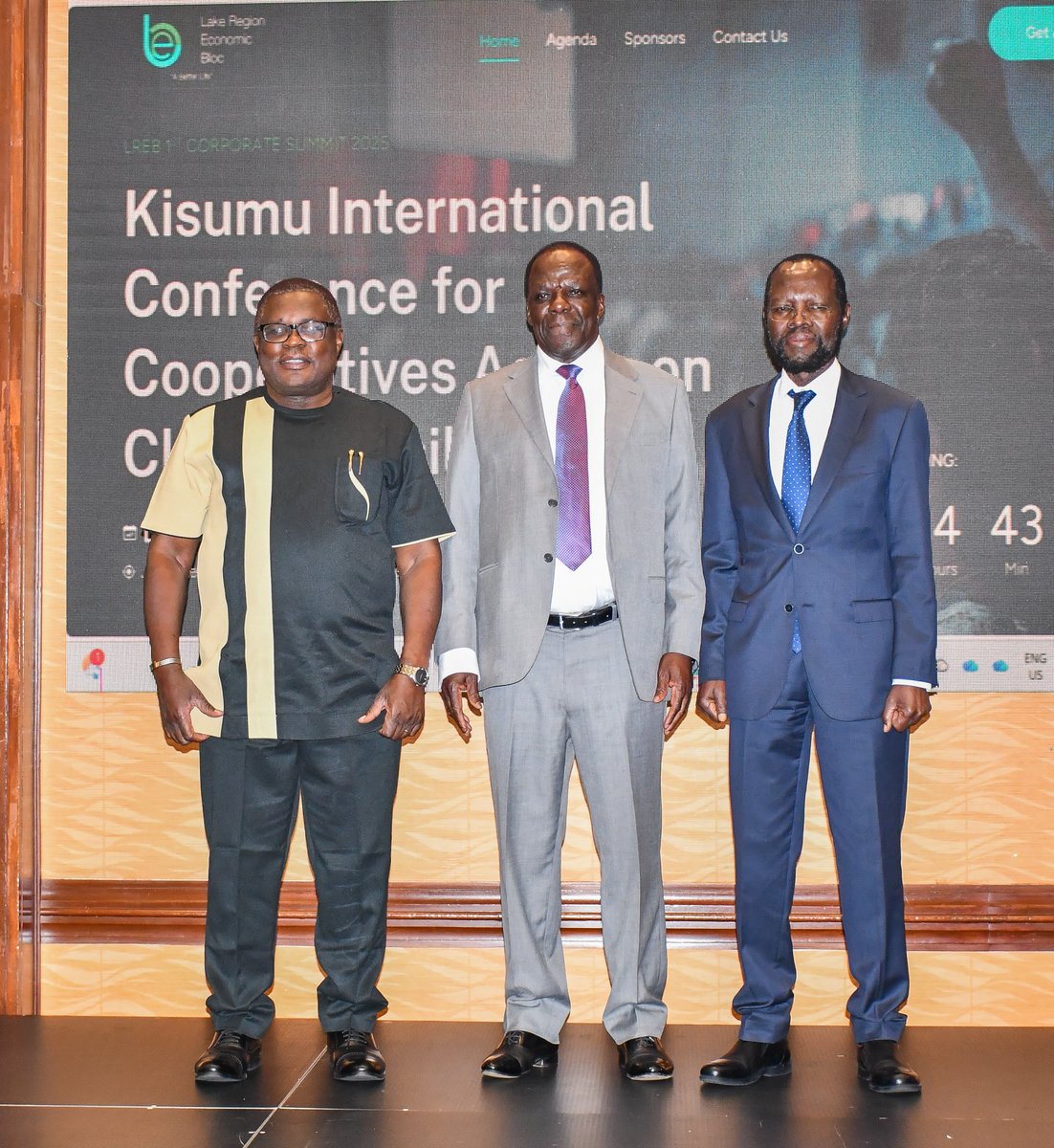 Hon Wycliffe A. Oparanya, EGH tweet media