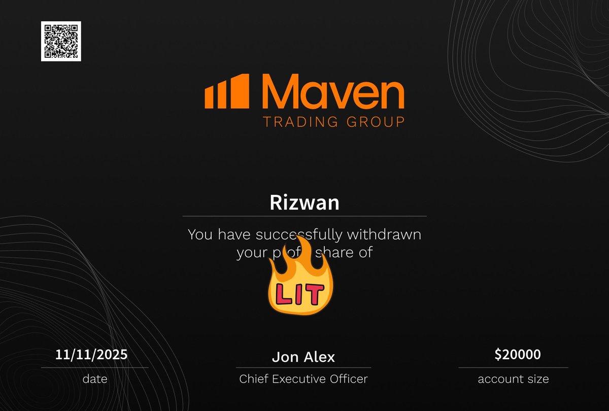 ahmed_rizw18861's tweet image. I&apos;m glad to share that i just received my payout from maven mini account. During trading the support is amazing and i receive payout under 15 minnutes fastest one in my career @maventrading