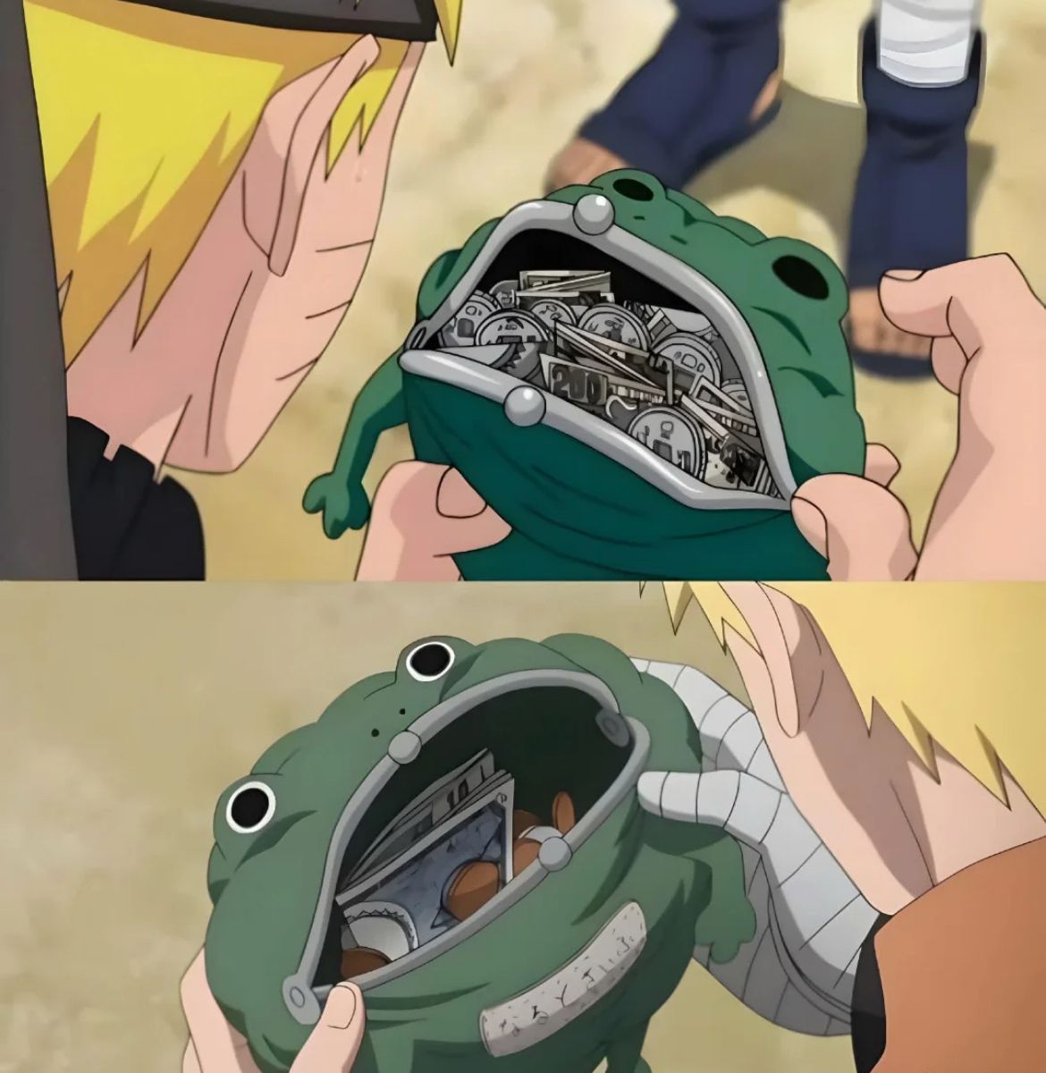 Naruto really became more broke as Hokage 😭