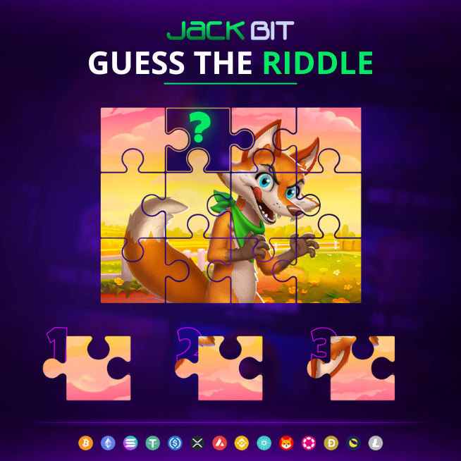 JackCasino's tweet photo. Choose the puzzle &amp; win a share of 70 Free Spins🦊💸  

- Repost, love, and tag a friend https://t.co/E6YPJ9yurg