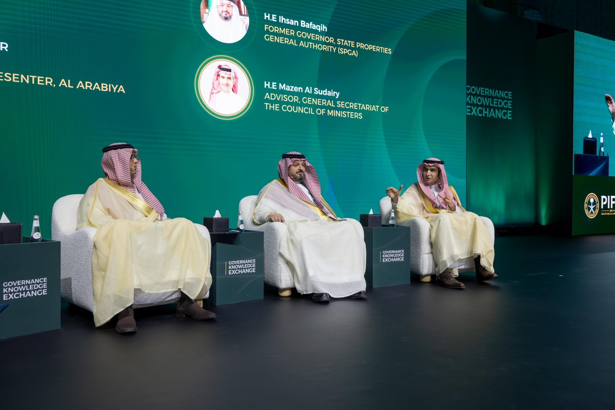 PIF_en's tweet image. PIF held the 6th Governance Knowledge Exchange event.

The event featured panel discussions, seminars and interactive workshops highlighting the role of governance and internal controls in driving business agility, integrity and long-term value.

A diverse group of experts from…