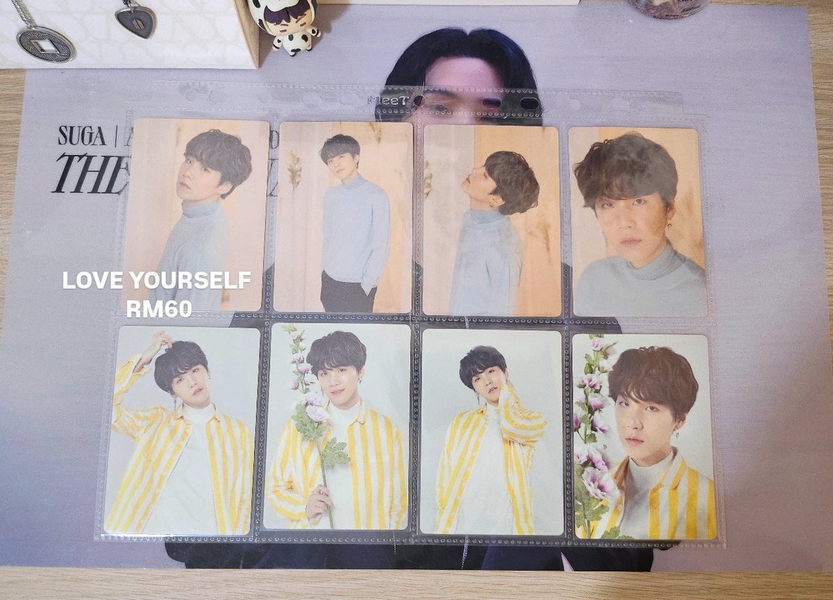 STILL AVAILABLE

WTS SUGA/YOONGI PHOTOCARD (sale)

description and price on the photos, exclude postage.

DM to buy ☺️ 
help rt <a href="/BTSMarketMY/">BTS Market 🇲🇾</a> #pasarBTS