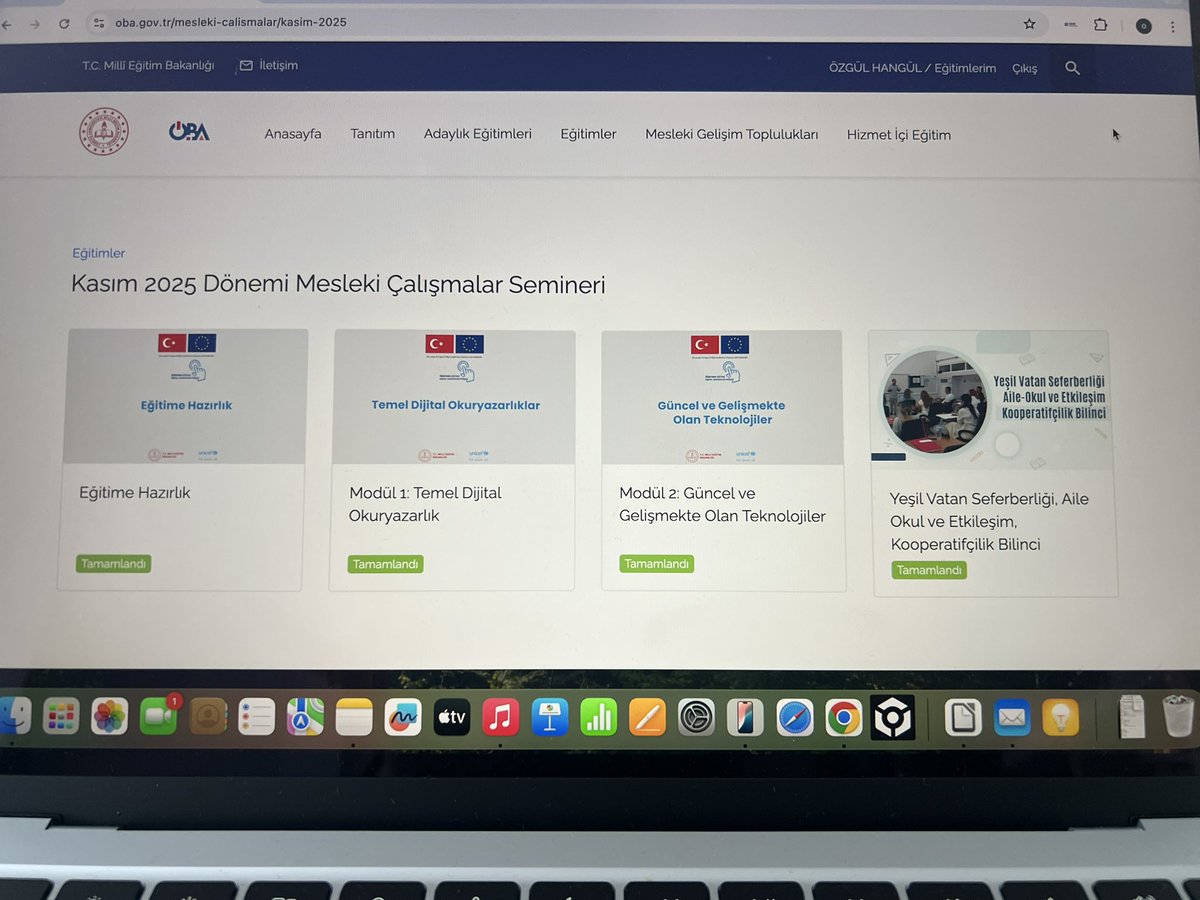 Sanırım başardım(!) Eylül’den beri bu kadar yorulmadım:/ <a href="/mebpersonel/">MEB Personel</a> #öba