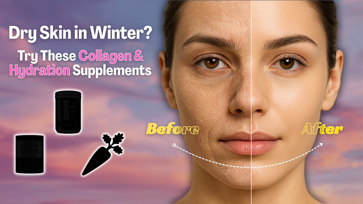 fitnesstack's tweet photo. Dry Skin in Winter? Try These Collagen &amp; Hydration Supplements
https://t.co/T0eyWvbhit https://t.co/CmBG4hIu1P