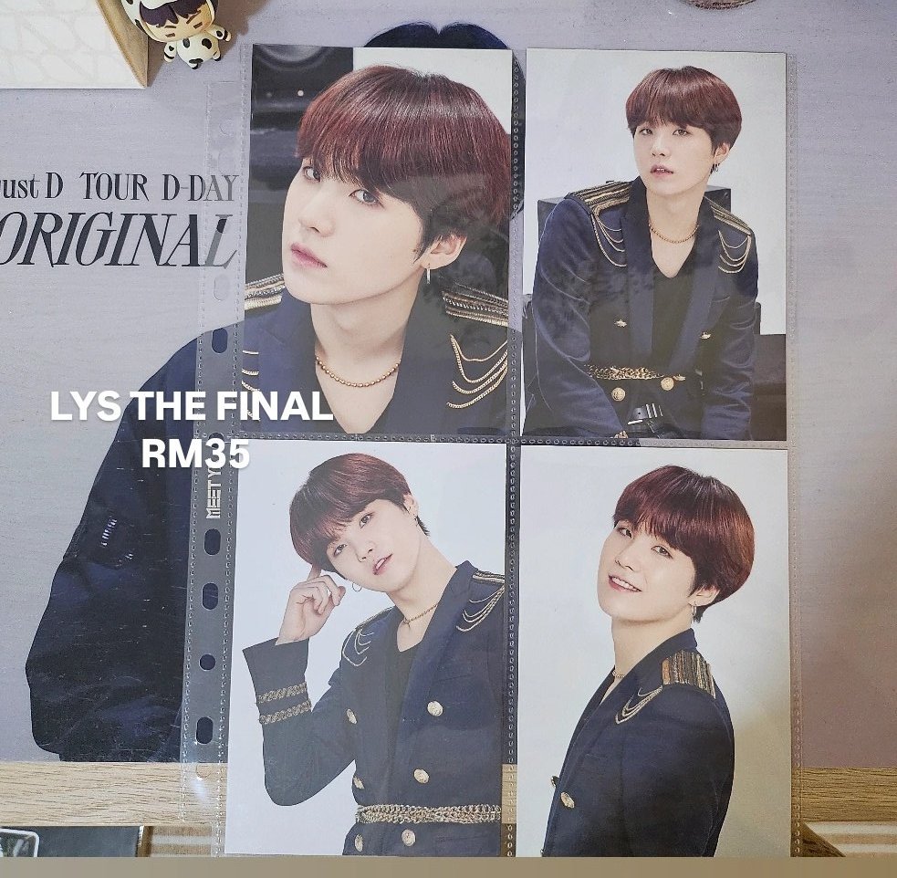 STILL AVAILABLE

WTS SUGA/YOONGI PHOTOCARD (sale)

description and price on the photos, exclude postage.

DM to buy ☺️ 
help rt <a href="/BTSMarketMY/">BTS Market 🇲🇾</a> #pasarBTS