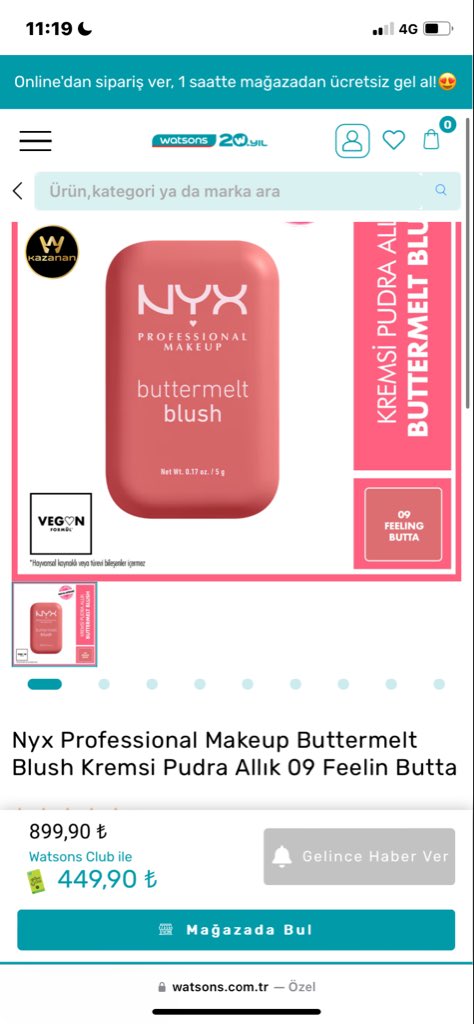 bu renk niye stokta yok ne demek yokk