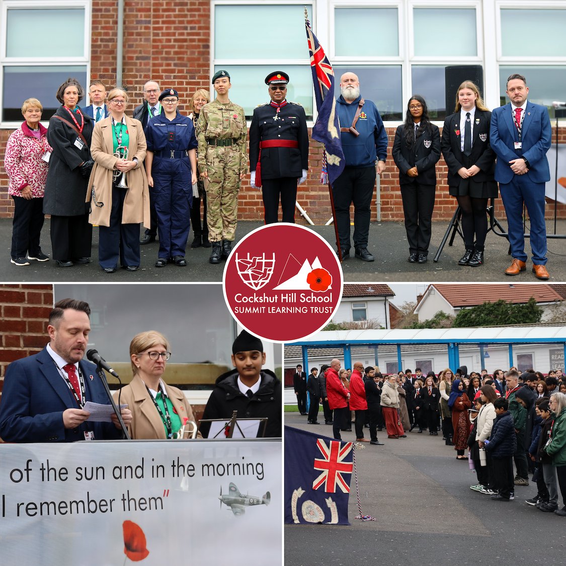 Our school united in an Act of Remembrance today. Learners were respectful, Head Students read a fitting poem, and Mrs Pilkington played The Last Post.
Joined by Mr Wade Lyn CBE DL <a href="/WMLieutenancy/">WMLieutenancy</a> , <a href="/yardleyprimary/">Yardley Primary School</a>, <a href="/Summit_LT/">Summit Learning Trust</a> Trustees  and  community.