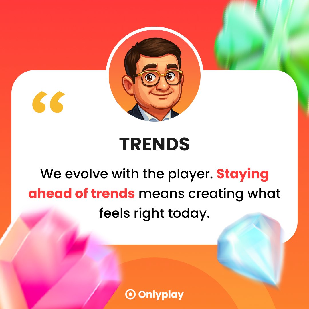Onlyplay_'s tweet photo. “What makes our games so engaging?” 🎮 We asked our CMO.
It’s rhythm, instinct, and emotion — the feeling that every tap matters.
Take a look at the last slide and read the comment below, there is something without what our games would not exist. 👇
#Onlyplay #TapGames #iGaming https://t.co/lreAGILxVQ